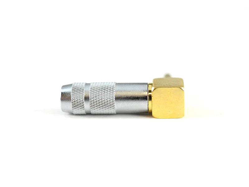 4 pole 3.5mm TRRS Gold Right Angle Mini Connector - Image 2