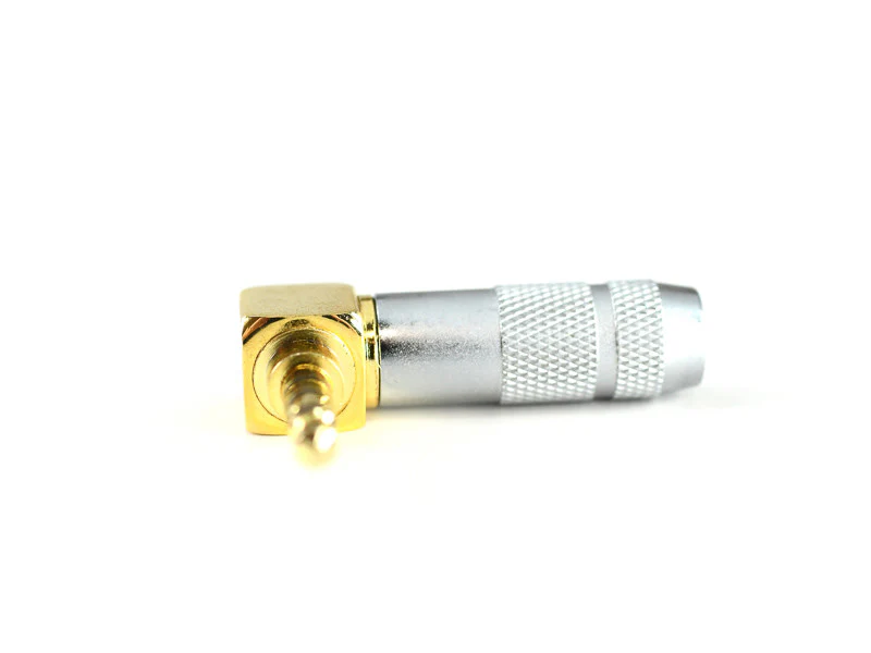 4 pole 3.5mm TRRS Gold Right Angle Mini Connector - Image 6