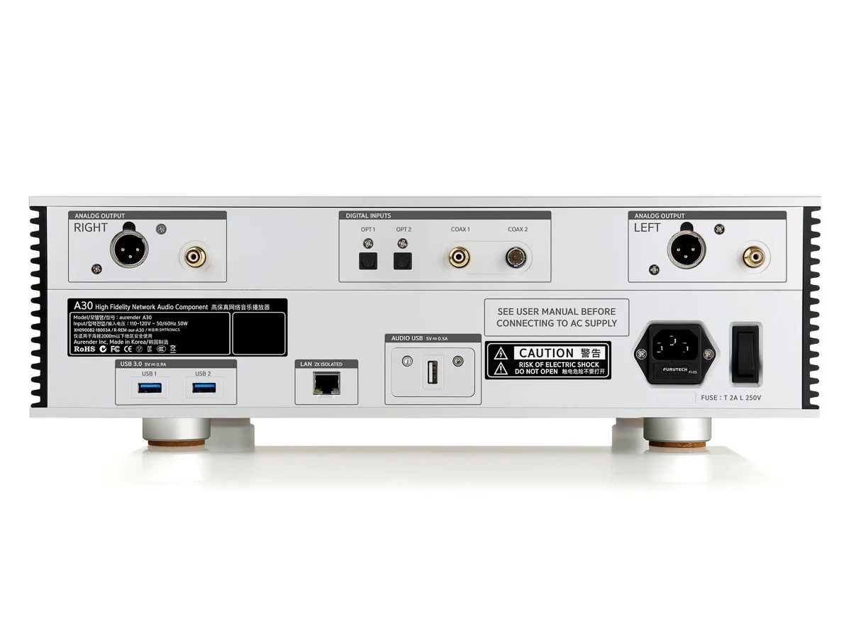 A30 Music Server Preamplifier Headphone Amplifier and DAC with CD Ripper - Image 4