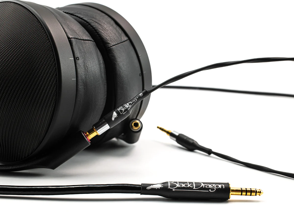 Black Dragon Headphone Cable - Universal (Fits Most) - Image 4
