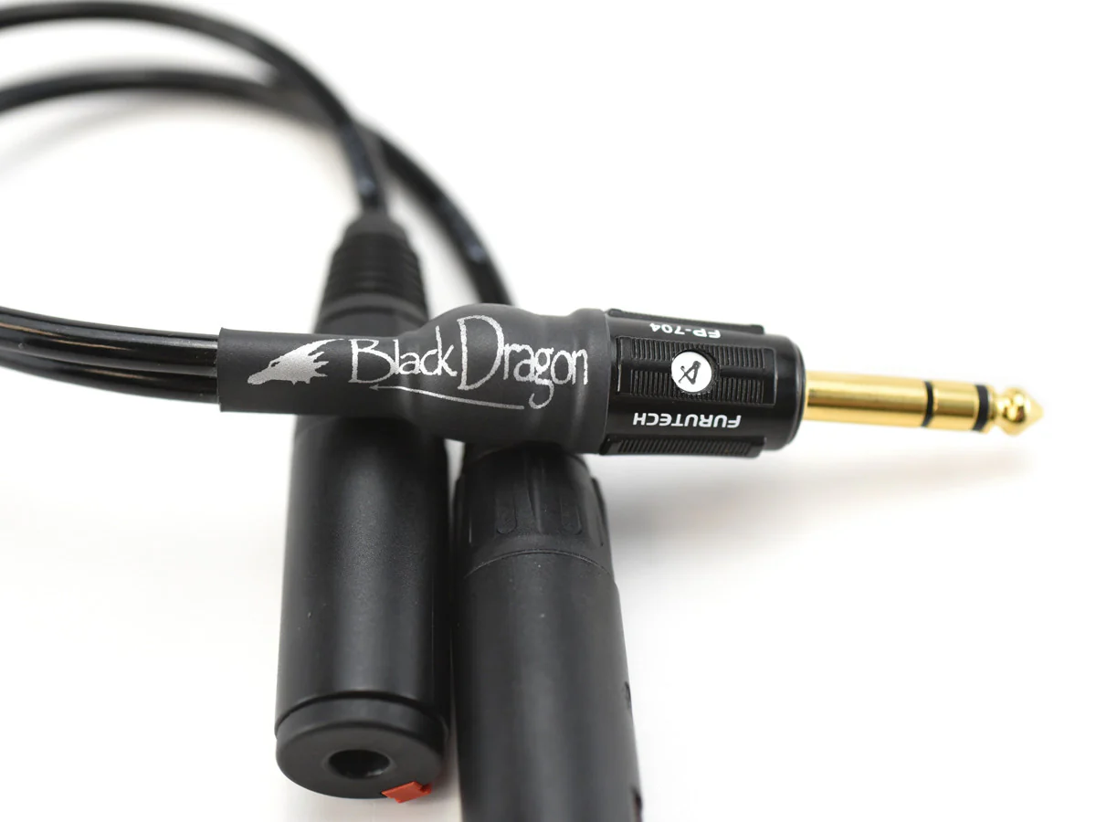 Black Dragon 1/4" Headphone Splitter Cable - Image 2