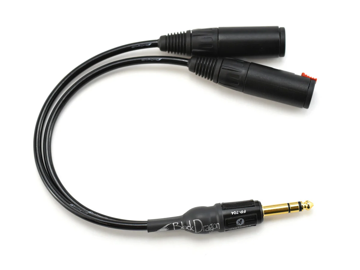 Black Dragon 1/4" Headphone Splitter Cable - Image 5