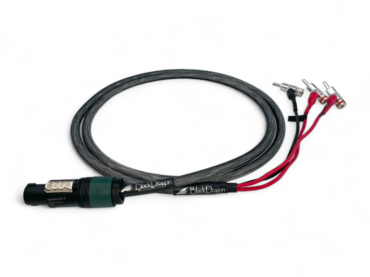 Black Dragon Speaker Cable for REL Subwoofers - Image 2