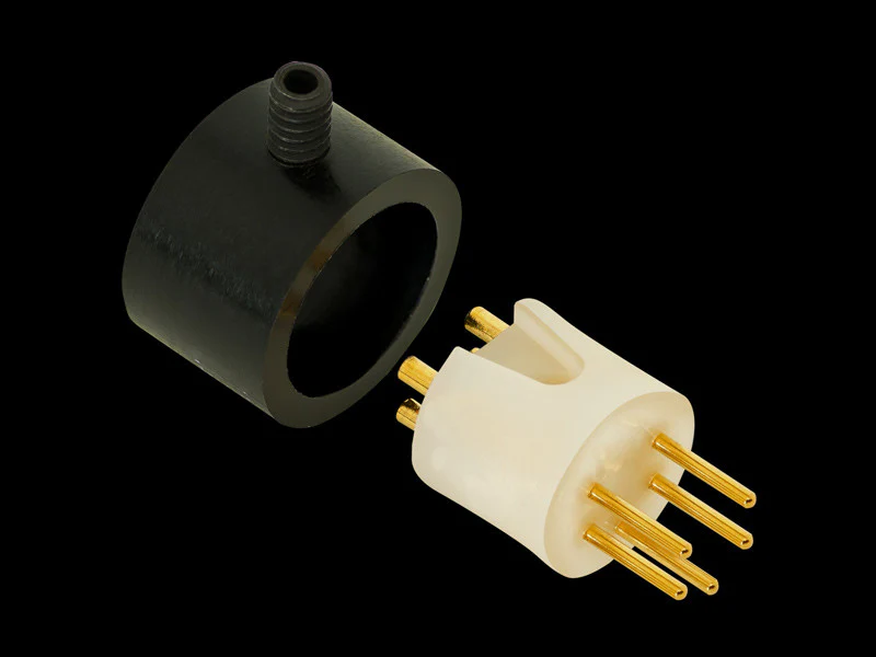 M DIN R Male Phono Connector - Image 3