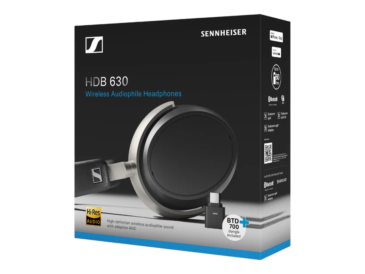 HDB 630 Closed-Back Wireless Headphones - Image 6