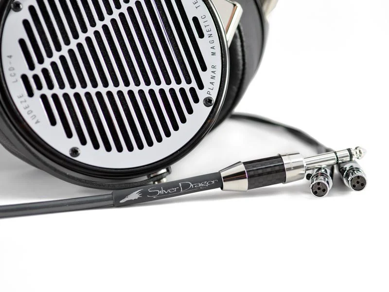 Silver Dragon Premium Cable for Audeze Headphones - Image 3