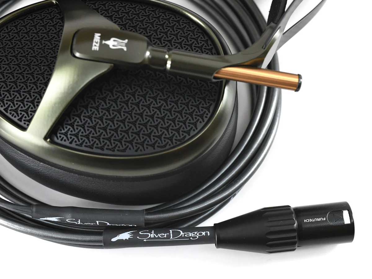 Silver Dragon Premium Cable for Meze Headphones - Image 3
