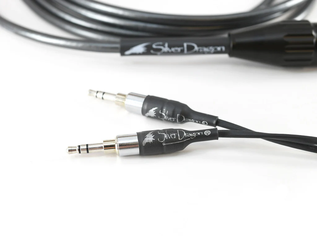 Silver Dragon Premium Cable for Denon Headphones - Image 2
