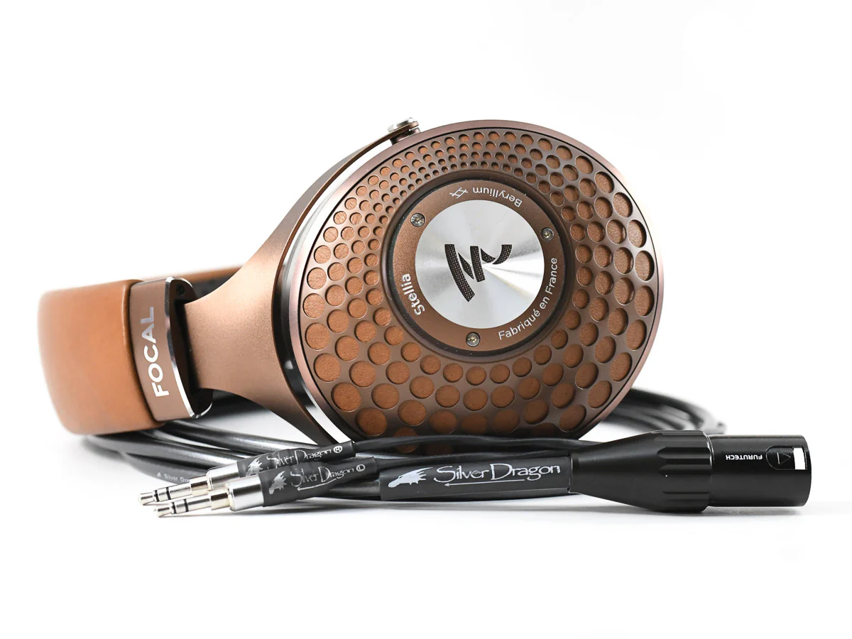 Silver Dragon Premium Cable for Focal Stellia Headphones - Image 2