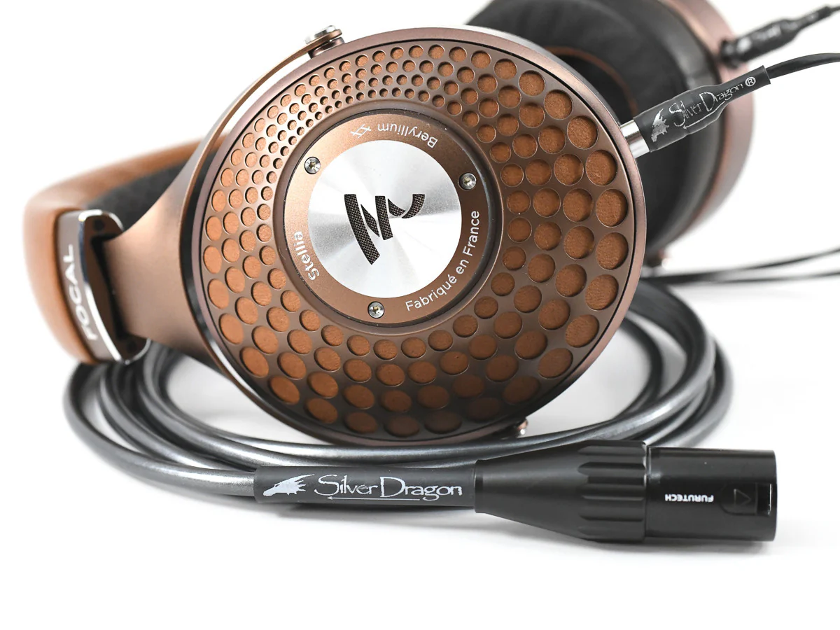 Silver Dragon Premium Cable for Focal Stellia Headphones - Image 5