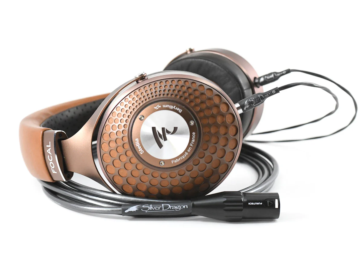 Silver Dragon Premium Cable for Focal Stellia Headphones - Image 8
