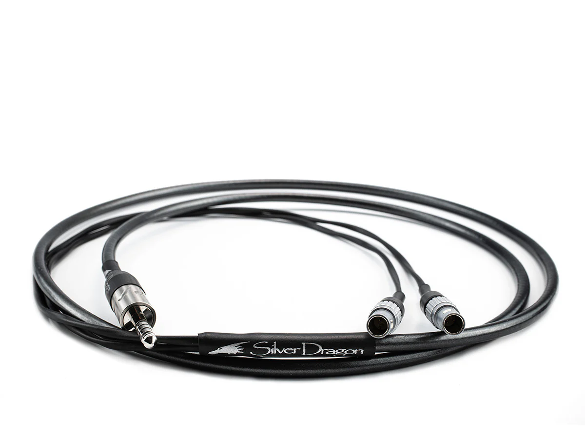 Silver Dragon Premium Cable for Focal Utopia Headphones - Image 2