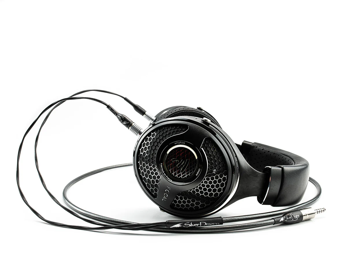 Silver Dragon Premium Cable for Focal Utopia Headphones - Image 6