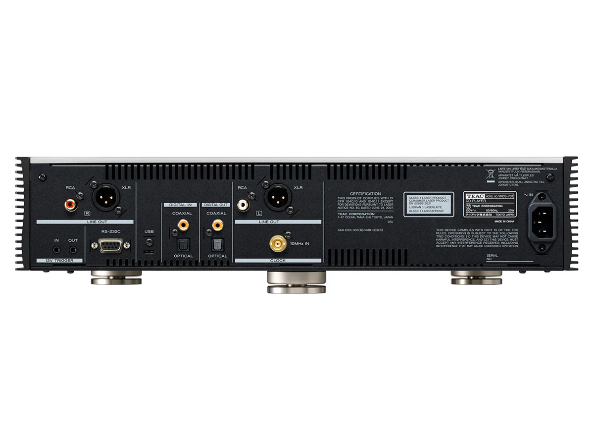 VRDS-701 CD Player, USB DAC - Image 7